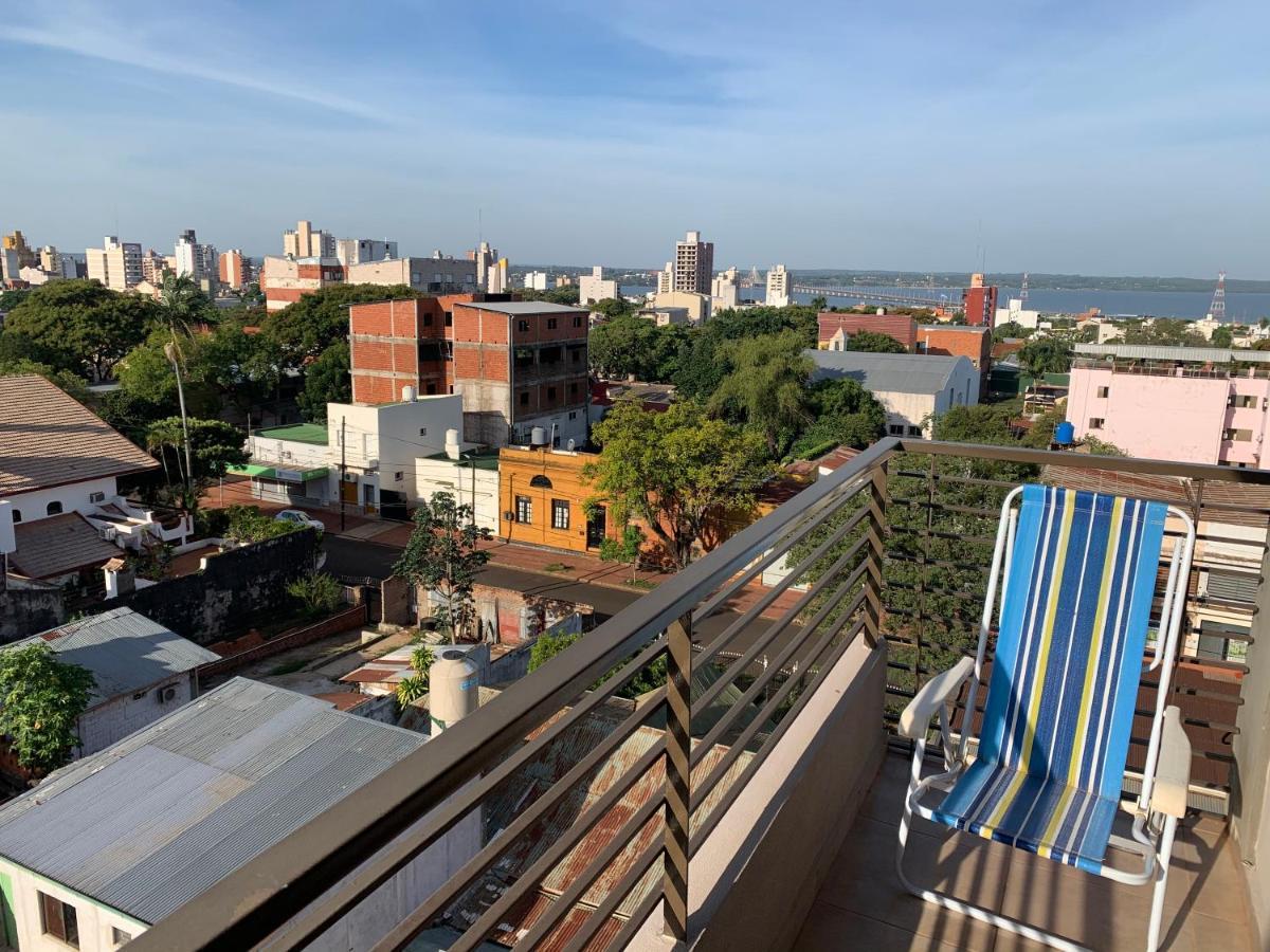 Departamento Amoblado Temporario- Posadas Mdz 6D ภายนอก รูปภาพ